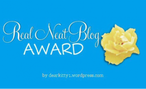 a really neat blog award